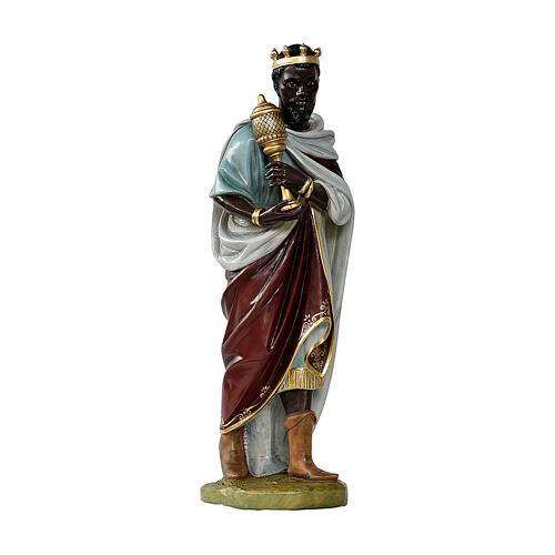 Moor Wise Man, statue for Lando Landi's Nativity Scene of 100 cm for OUTDOOR, fibreglass 1