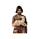 Figura Dobry Pasterz i owieczka, 100 cm, Lando Landi, włókno szklane, kryształowe oczy, NA ZEWNĄTRZ s2