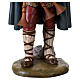 Bagpiper shepherd nativity 100 cm Lando Landi crystal eyes fiberglass FOR OUTDOORS s4