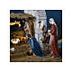 Shepherdess dove nativity statue 160 cm Lando Landi crib OUTDOOR in fiberglass with crystal eyes s3