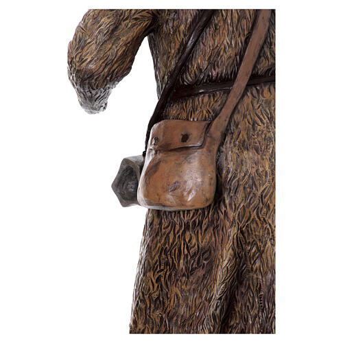 Good shepherd, Lando Landi's Nativity Scene of 160 cm, OUTDOOR statue, fibreglass with crystal eyes 12