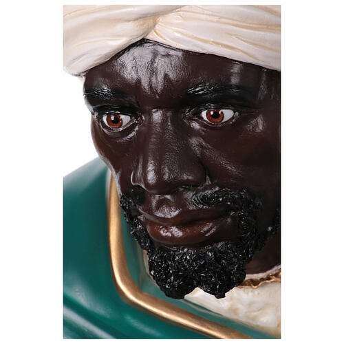 Set of Wise Men, Lando Landi's Nativity Scene of 160 cm, OUTDOOR statues, fibreglass with crystal eyes 5