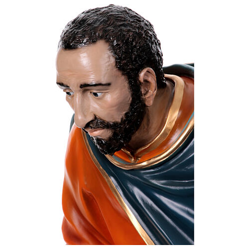 Set of Wise Men, Lando Landi's Nativity Scene of 160 cm, OUTDOOR statues, fibreglass with crystal eyes 11