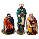Trio Re Magi 160 cm presepe Lando Landi vetroresina occhi cristallo DA ESTERNO s1
