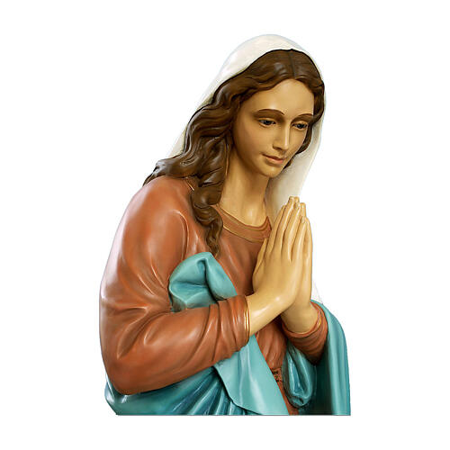 Complete Nativity Scene of 160 cm by Lando Landi, 15 fibreglass statues with crystal eyes for OUTDOOR 4