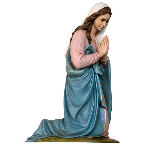 Complete Nativity Scene of 160 cm by Lando Landi, 15 fibreglass statues with crystal eyes for OUTDOOR 5