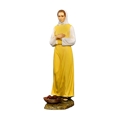 Presepe intero 160 cm Lando Landi 15 pz vetroresina occhi cristallo DA ESTERNO 15