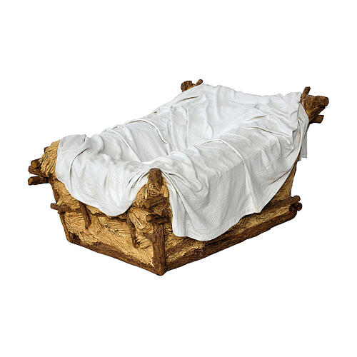 Presepe intero 160 cm Lando Landi 15 pz vetroresina occhi cristallo DA ESTERNO 16