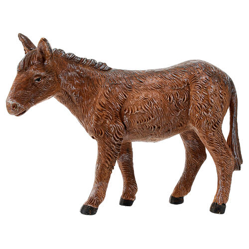 Stehender Esel für Fontanini Krippen, 19 cm 1
