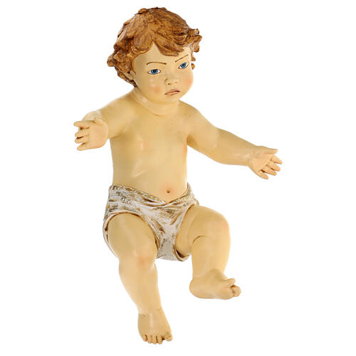 Enfant Jésus bras ouverts crèche Fontanini 180 cm 3