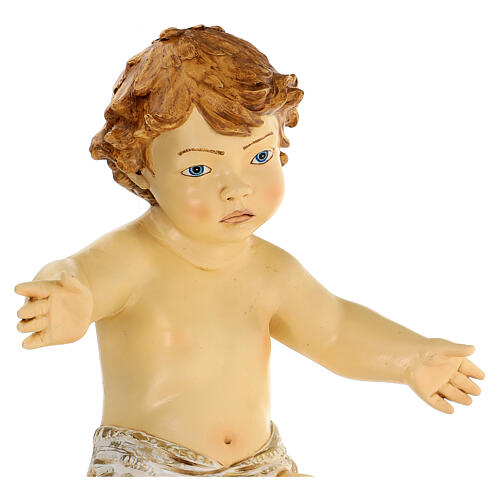 Enfant Jésus bras ouverts crèche Fontanini 180 cm 4