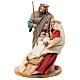 Resin Holy Family statue, hand painted fabric Light of Hope 25 cm s3