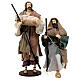Shepherds, set of 2, resin and fabric, Country Collectibles, 30 cm s1