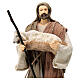 Pastores 2 figuras surtidas resina e tecido Country Collectibles para presépio altura média 25 cm s2