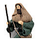 Nativity shepherds 2 pcs assorted resin cloth Country Collectibles 30 cm s3