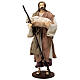 Nativity shepherds 2 pcs assorted resin cloth Country Collectibles 30 cm s4