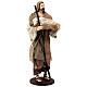 Nativity shepherds 2 pcs assorted resin cloth Country Collectibles 30 cm s10