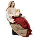 Natividad resina y tela 3 piezas Country Collectibles 30 cm s5