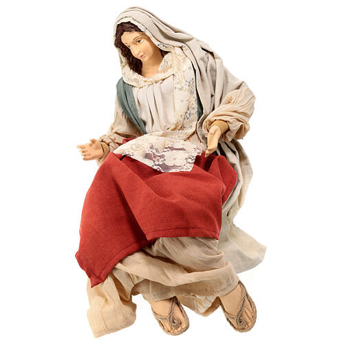 Holy Family figurine resin and cloth Country Collectibles 60 cm 3 pcs 6