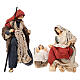 Holy Family figurine resin and cloth Country Collectibles 60 cm 3 pcs s1