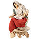 Holy Family figurine resin and cloth Country Collectibles 60 cm 3 pcs s6