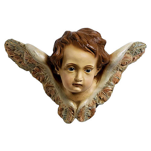 Angel of Glory, Lando Landi's Nativity Scene of 160 cm, OUTDOOR statue, fibreglass with crystal eyes 4