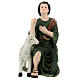 Shepherd with sheep, resin Nativity Scene with 100 cm statues s1