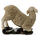 Set of 3 sheeps in resin for a 30cm Nativity s7