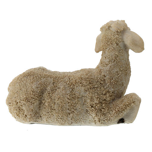 Set 3 pecorelle in resina presepe 30 cm 6