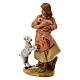Mujer con cerdito en brazos belén 12 cm Fontanini s2