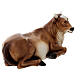 Ox statue for outdoor Nativity Scene of 40 cm, indistructible material s7