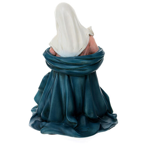 Virgin Mary for outdoor Nativity Scene of 40 cm, indistructible material 6