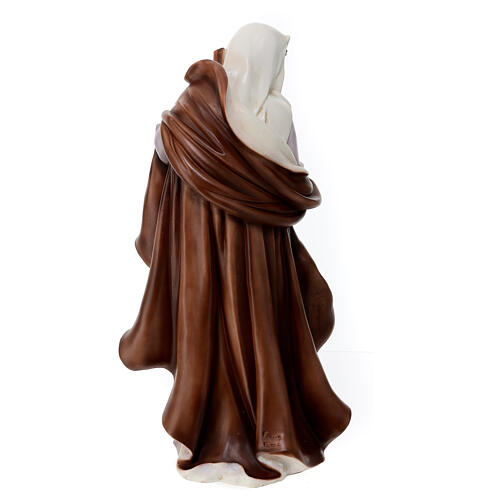 St Joseph for outdoor Nativity Scene of 40 cm, indistructible material 5