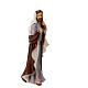 Saint Joseph Nativity statue unbreakable material 40 cm outdoor s4