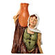 Woman nativity statue with amphora, unbreakable material 40 cm outdoor s2