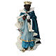 Statua Re magio con incenso materiale infrangibile 40 cm esterno s1