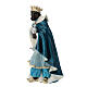 Statua Re magio con incenso materiale infrangibile 40 cm esterno s3