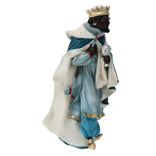 Three Kings statue with incense unbreakable material 40 cm outdoor 5