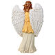 Estátua anjo de pé para Natividade com figuras de 40 cm para exterior matéria inquebrável s7