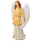 Standing angel nativity statue unbreakable material 40 cm outdoor s3