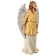 Standing angel nativity statue unbreakable material 40 cm outdoor s5