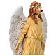Standing angel nativity statue unbreakable material 40 cm outdoor s6