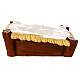 Crib for 110 cm Nativity Scene, indistructible material, outdoor s6