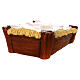 Crib for 110 cm Nativity Scene, indistructible material, outdoor s5