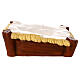 Crib for 110 cm Nativity Scene, indistructible material, outdoor s7