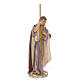 Estátua São José para Natividade com figuras de 110 cm para exterior matéria inquebrável s5