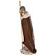 Estátua São José para Natividade com figuras de 110 cm para exterior matéria inquebrável s7