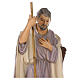 Saint Joseph nativity statue unbreakable material 110 cm outdoor s4