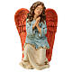 Angel on his knees statue for outdoor Nativity Scene of 40 cm, indistructible material s1
