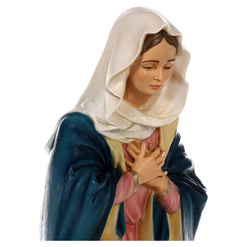 Statue of the Virgin Mary for 110 cm Nativity Scene, indistructible material, outdoor 4